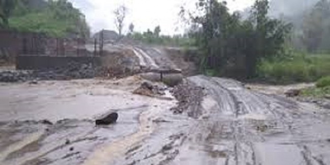 Arunachal Pradesh: Pre-Monsoon Rains Damage NH 52B in Longding