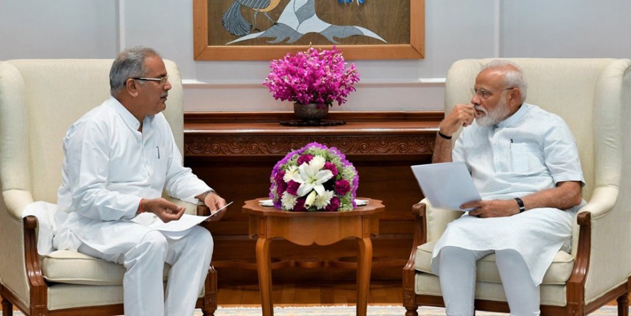 CM बघेल ने PM मोदी को लिखा पत्र, धान का न्यूनतम समर्थन मूल्य 2500 करने का किया अनुरोध