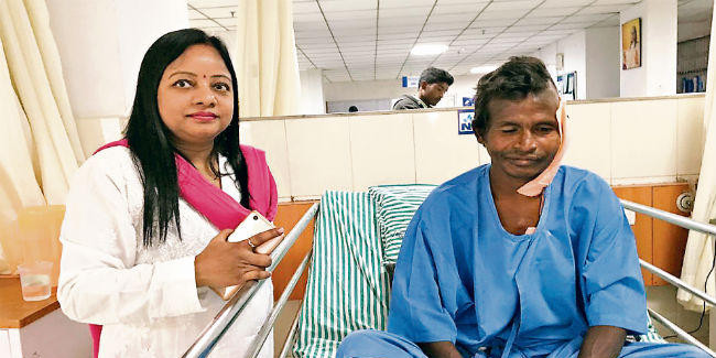 घाटशिला : 'आयुष्मान' से मिली नयी जिंदगी, आठ को दिल्ली में पीएम से मिलेगा सिंगराय