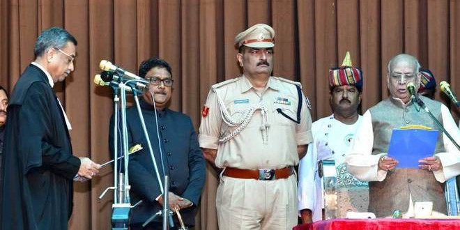 Lalji Tandon Takes Oath As Governor Of Madhya Pradesh