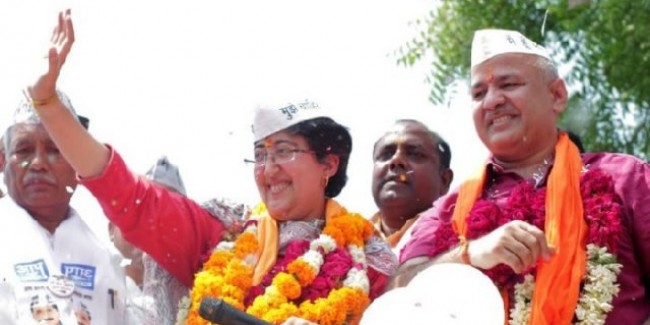 कांग्रेस नेता ने AAP उम्मीदवार आतिशी को बताया यहूदी तो भड़के सिसोदिया, बोले- राजपूतानी हैं