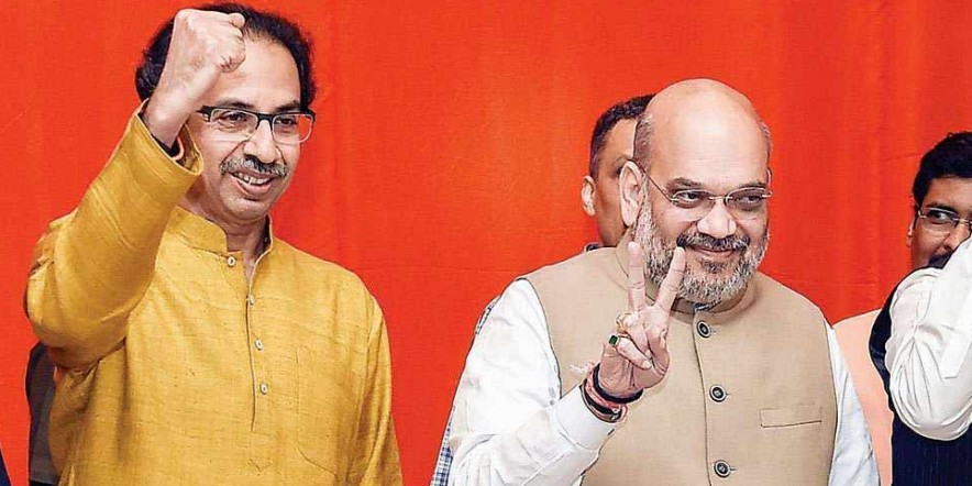 शिवसेना ने सामना में की अमित शाह की तारीफ, 'गृह मंत्री ने बड़े ऑपरेशन की नीति बनाई'