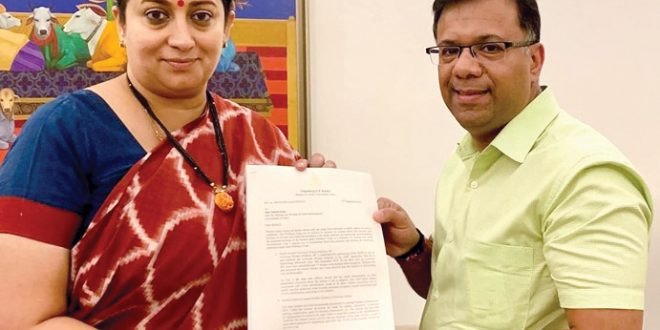 In meet with Irani, Rane seeks 2 fast-track courts for Goa
