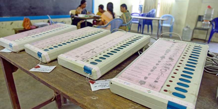 UDF alleges BJP's Lotus lighting up when voted for Congress, EVM replaced