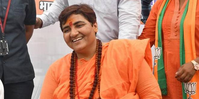 साध्वी प्रज्ञा बोलीं- हम नाली और शौचालय साफ करवाने के लिए सांसद नहीं बने