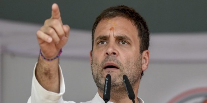 राहुल गांधी की पीएम मोदी को चुनौती, कहा- राफेल, नीरव मोदी या अमित शाह+नोटबंदी पर बहस करें