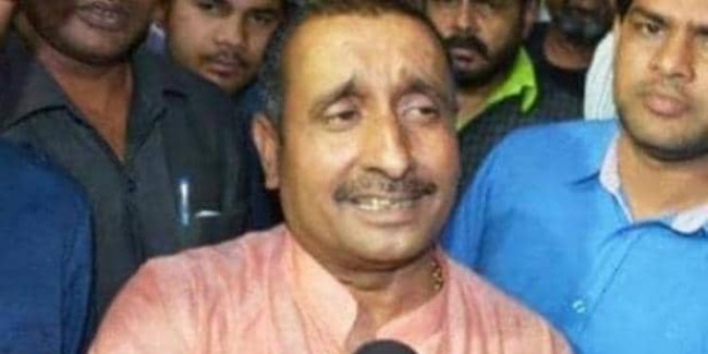 उन्नाव रेपकांड: आरोपी विधायक कुलदीप सेंगर ने कहा- मुझे फंसाया जा रहा है