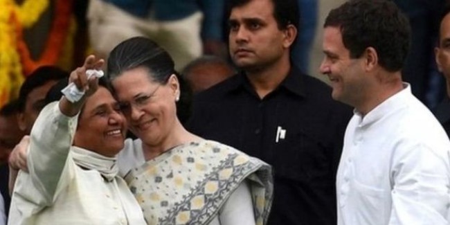 आज मायावती करेंगी सोनिया गांधी से मुलाकात