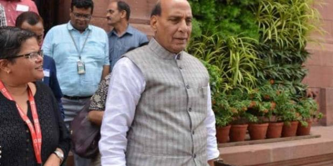 सदन में अपने ही विदेश मंत्री का 4 बार गलत नाम ले बैठे राजनाथ