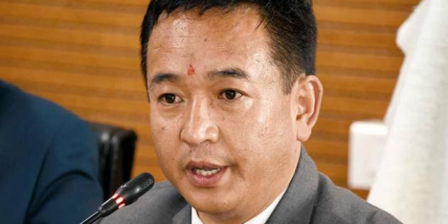 Sikkim Chief Minister Prem Singh Tamang gives visit to Assam Meghalaya