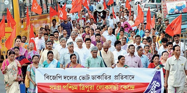 5 poll officials in Tripura suspended