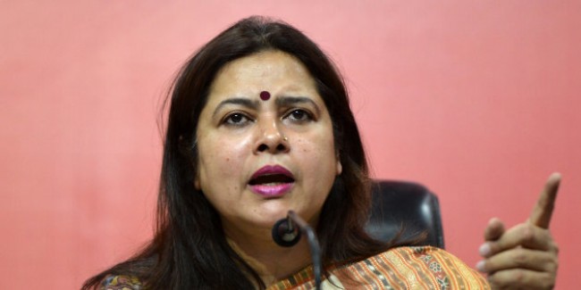 कांग्रेस के DNA में गड़बड़ी, ये लोग हिटलर और मुसोलिनी के प्रशंसक- मीनाक्षी लेखी