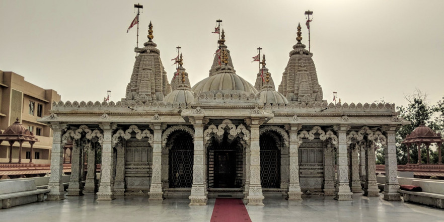 Ahead of PM Modi’s visit, how SC dome became Akshardham at Ramlila