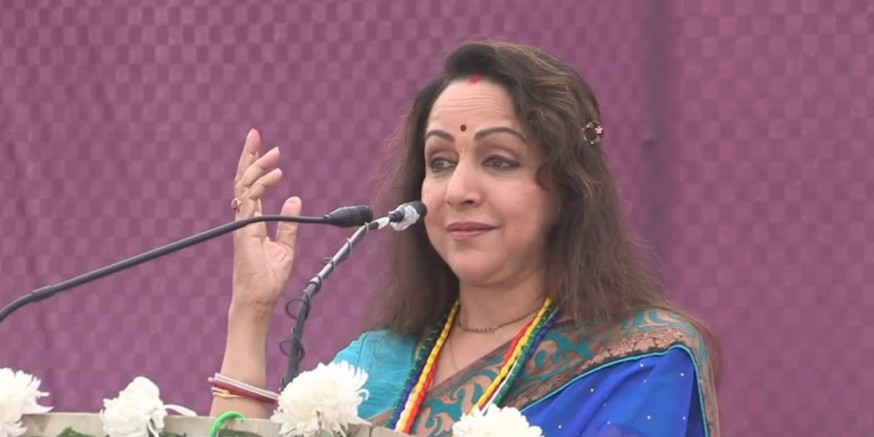 'ड्रीम गर्ल' की आज 3 चुनावी सभा, NDA प्रत्याशियों के लिए मांगेंगी वोट
