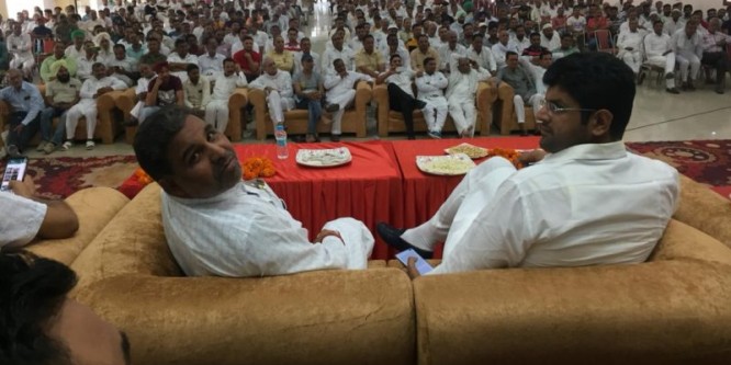 यमुनाननगर में भाजपा के चार विधायक होने के बावजूद जोरों पर चल रहा है अवैध खनन- दुष्यंत चौटाला