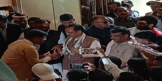 ऑल इंडिया मेयर काउंसिल के अधिवेशन में पहुंचे डिप्टी सीएम डॉ दिनेश शर्मा