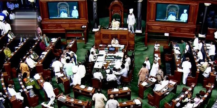 Lok Sabha adjourned till noon on alleged horse trading issue in Karnataka