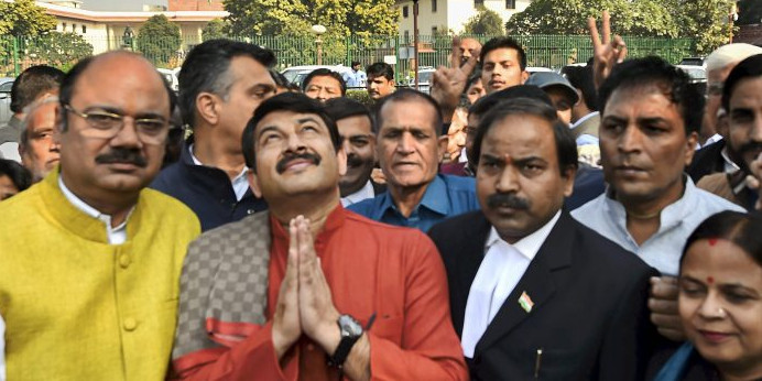 RSS is not happy with Manoj Tiwari, fears Delhi BJP could lose polls under him