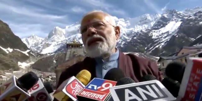 मैं कभी भगवान से कुछ नहीं मांगता, इस धरती से मेरा विशेष नाता- केदारनाथ से बोले पीएम मोदी