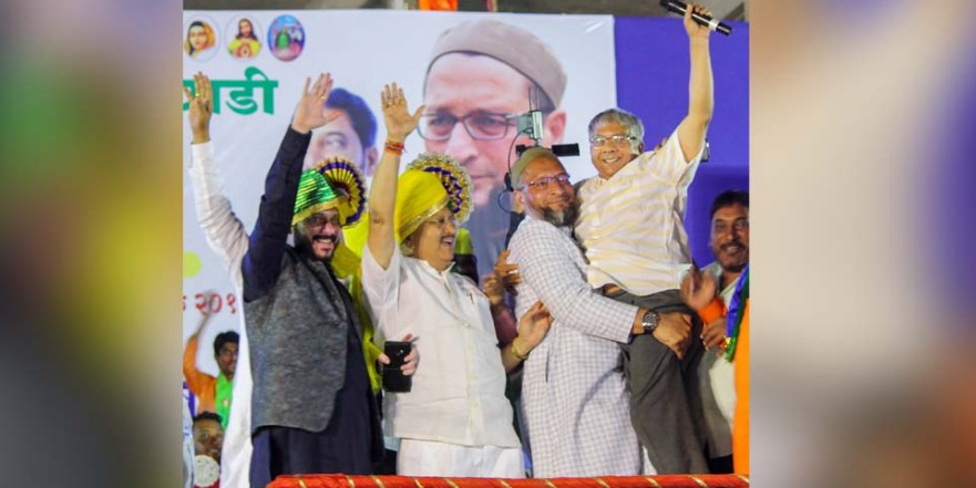 अब विधानसभा चुनाव में भी कांग्रेस-NCP की टेंशन बढ़ाएंगे औवेसी, BJP को फायदा