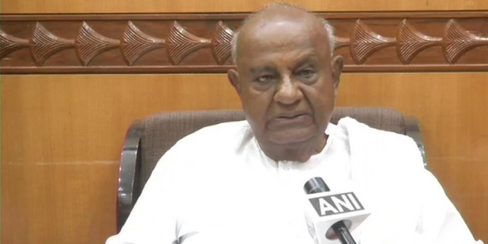 Congress Should Support Sena for 5 Years: HD Deve Gowda