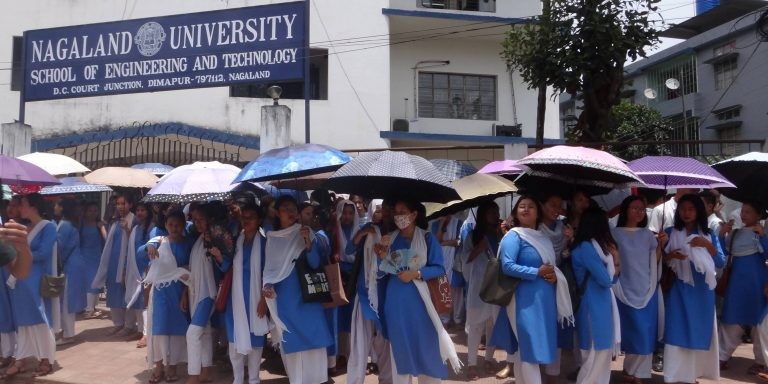 Nagaland college students’ body to stage a hunger strike
