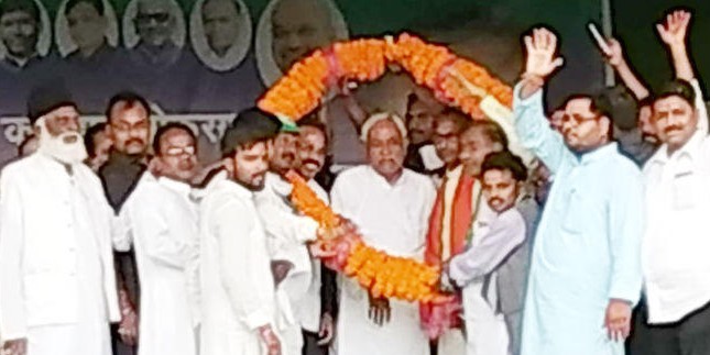कटिहार में बोले नीतीश कुमार, 13 वर्षों तक किया हर वर्ग के लिए काम, अब मजदूरी लेने आया हूं