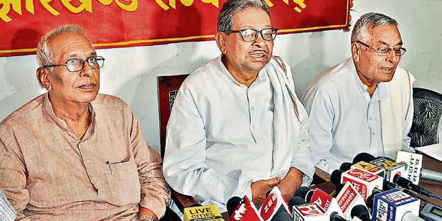 यह वाम दलों की हार नहीं इवीएम की जीत है : भाकपा
