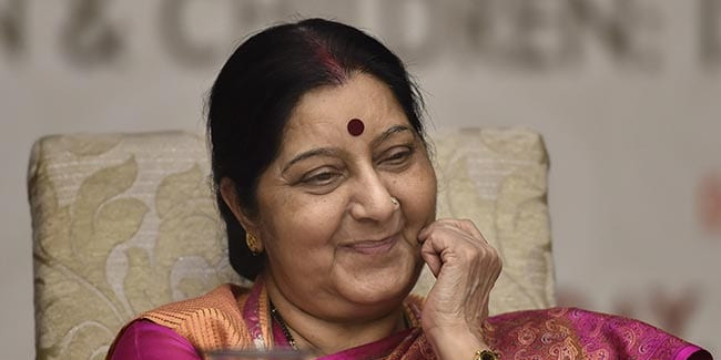सुषमा स्वराज का वो आख़िरी ट्वीट...