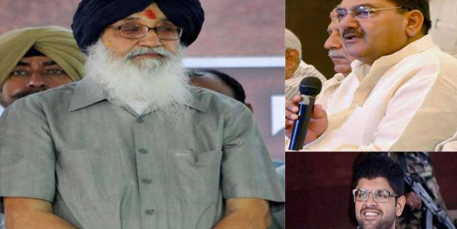 बादल की सलाह का भी नहीं हुआ असर, चुनावी रण में उतरे चौटाला चाचा और भतीजा