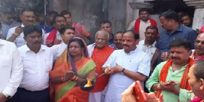 बासुकीनाथ धाम में बोले CM रघुवर, खतरे में है संथाली संस्कृति.. बचाइये