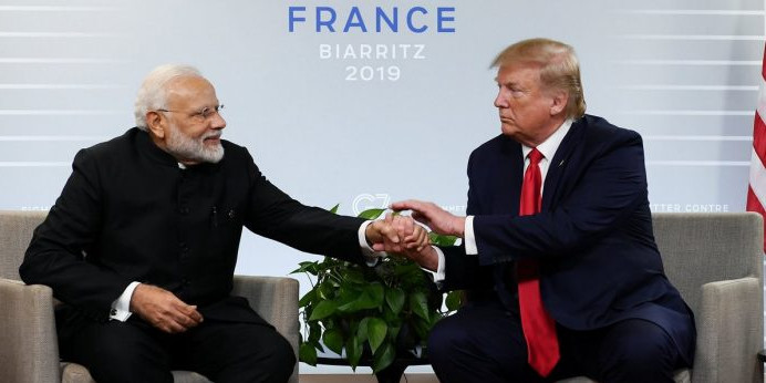 कश्मीर पर पीएम मोदी का बयान आक्रामक,लोगो को पसंद आया: ट्रंप