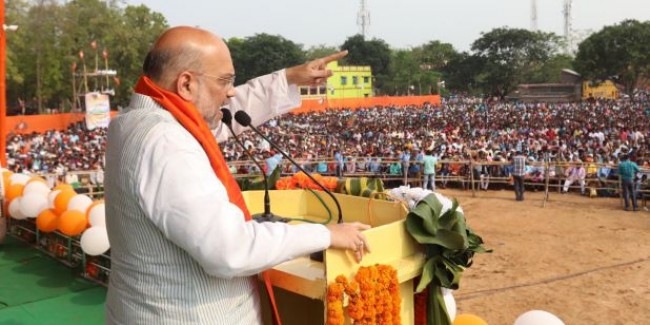 अमित शाह का दावा, बीजेपी ने क्रॉस किया बहुमत का जादुई आंकड़ा, सातवें चरण बाद 300 पार