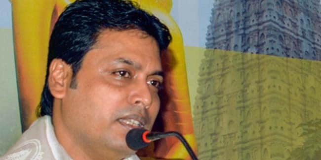 Biplab Deb Appeals For Peace Amid Incidents Of Political Violence In Tripura