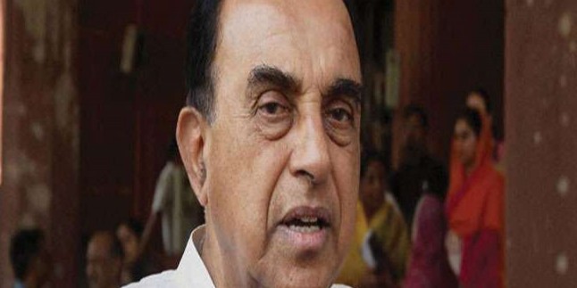 सुब्रमण्यम स्वामी के खिलाफ मानहानि का परिवाद