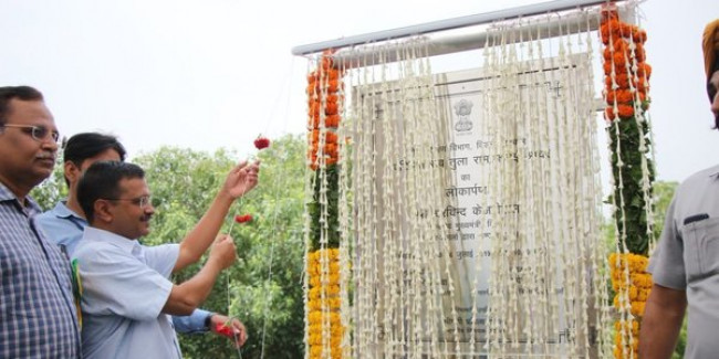 भाजपा ने केजरीवाल को 23 फ्लाईओवर बनाये जाने के दावे को साबित करने की चुनौती दी