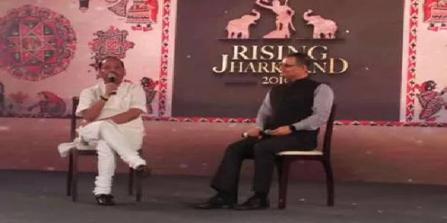 राइजिंग झारखंड के मंच पर सीएम रघुवर दास का ऐलान- 12 सितम्बर को पीएम मोदी करेंगे नई झारखंड विधानसभा का उद्घाटन