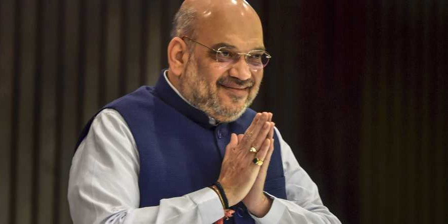 भव्य राम मंदिर चाहती है भाजपा, कांग्रेस अटका रही है रोड़े : अमित शाह