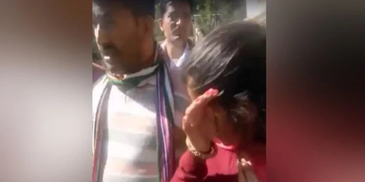 पच्छाद उपचुनाव: भाजपा कार्यकर्ताओं द्वारा महिला को धमकाने का वीडियो हुआ वायरल
