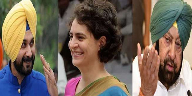 प्रियंका गांधी का दखल भी नहीं आया काम, कैप्टन ने सिद्धू का इस्तीफा मंजूर किया