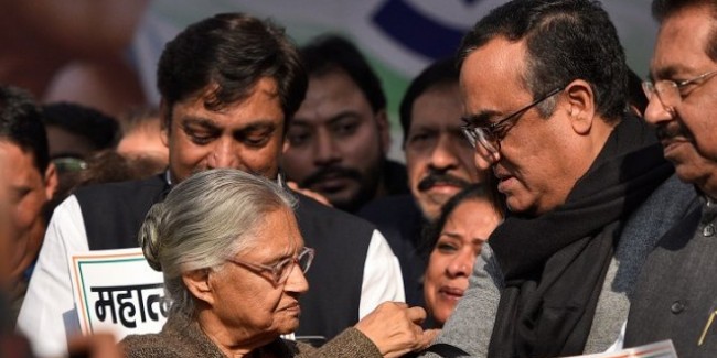 नहीं हुआ गठबंधन, कांग्रेस ने घोषित किए दिल्ली के 6 कैंडिडेट, शीला-माकन मैदान में