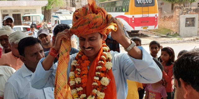 भाजपा प्रत्याशी राज्यवर्धन राठौड़ कल भरेंगे नामांकन