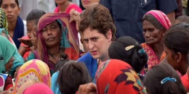 प्रियंका बोलीं- किसानों को परेशान कर रही है UP सरकार, धोखा है कर्जमाफी