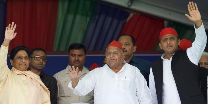 साझा रैली में बोलीं मायावती- मुलायम ही पिछड़ों के असली नेता, मोदी फर्जी OBC