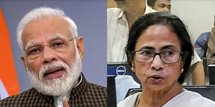 पीएम मोदी ने ममता बनर्जी से फोन पर की बात