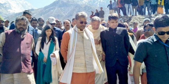 Kedarnath being developed in grand form: CM Trivendra Singh Rawat