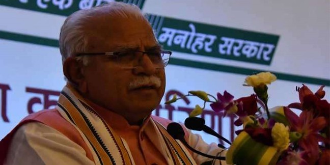 मनोहर बोले- कांग्रेसी एक-दूसरे को गालियां देने में व्यस्त, अन्य दल पटरी से उतरे, भाजपा सबसे मजबूत