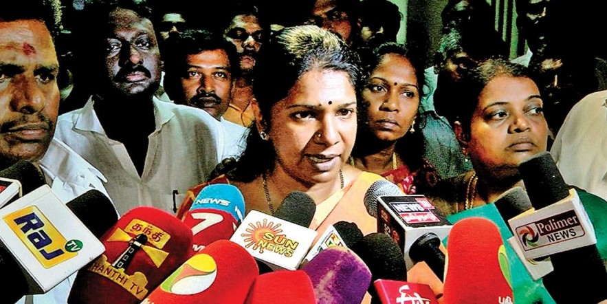 BJP can't stop me from winning polls with I-T raids: Kanimozhi