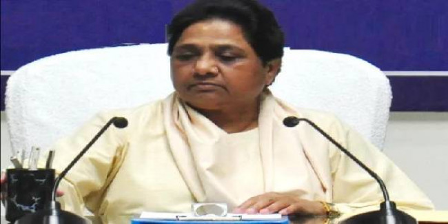 मायावती बोलीं, भाजपा ने फिर ईवीएम में धांधली कराके जीता चुनाव