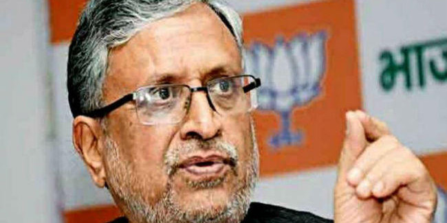 नेता प्रतिपक्ष ने कांग्रेस के लिए क्यों नहीं किया प्रचार : सुशील मोदी